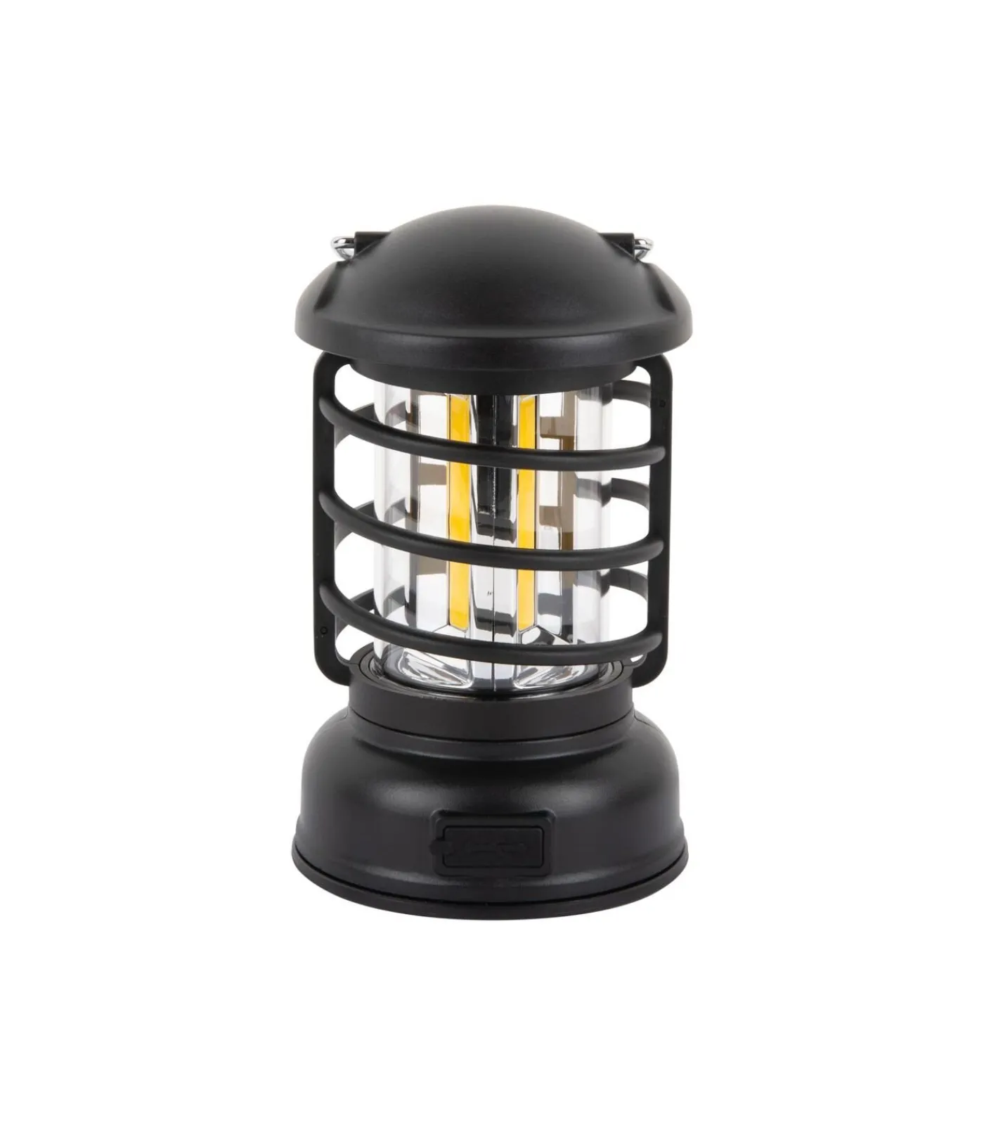 Discount Tafellamp Camping Lantern Led - Zwart - 8.5x8.5x15cm Tafellampen