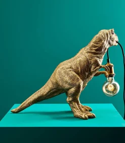 Hot Tafellamp Dinosaurus Rexy/goud Tafellampen