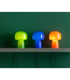 Best Tafellamp Fervor - Blauw - 15x15x20cm Tafellampen