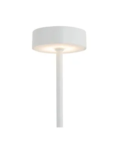 Leitmotiv Tafellamp Ganar Led - Wit - 8x8x37.5cm