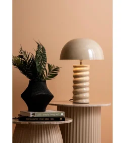 Outlet Tafellamp Gracio - Warmgrijs - Ø30cm Tafellampen