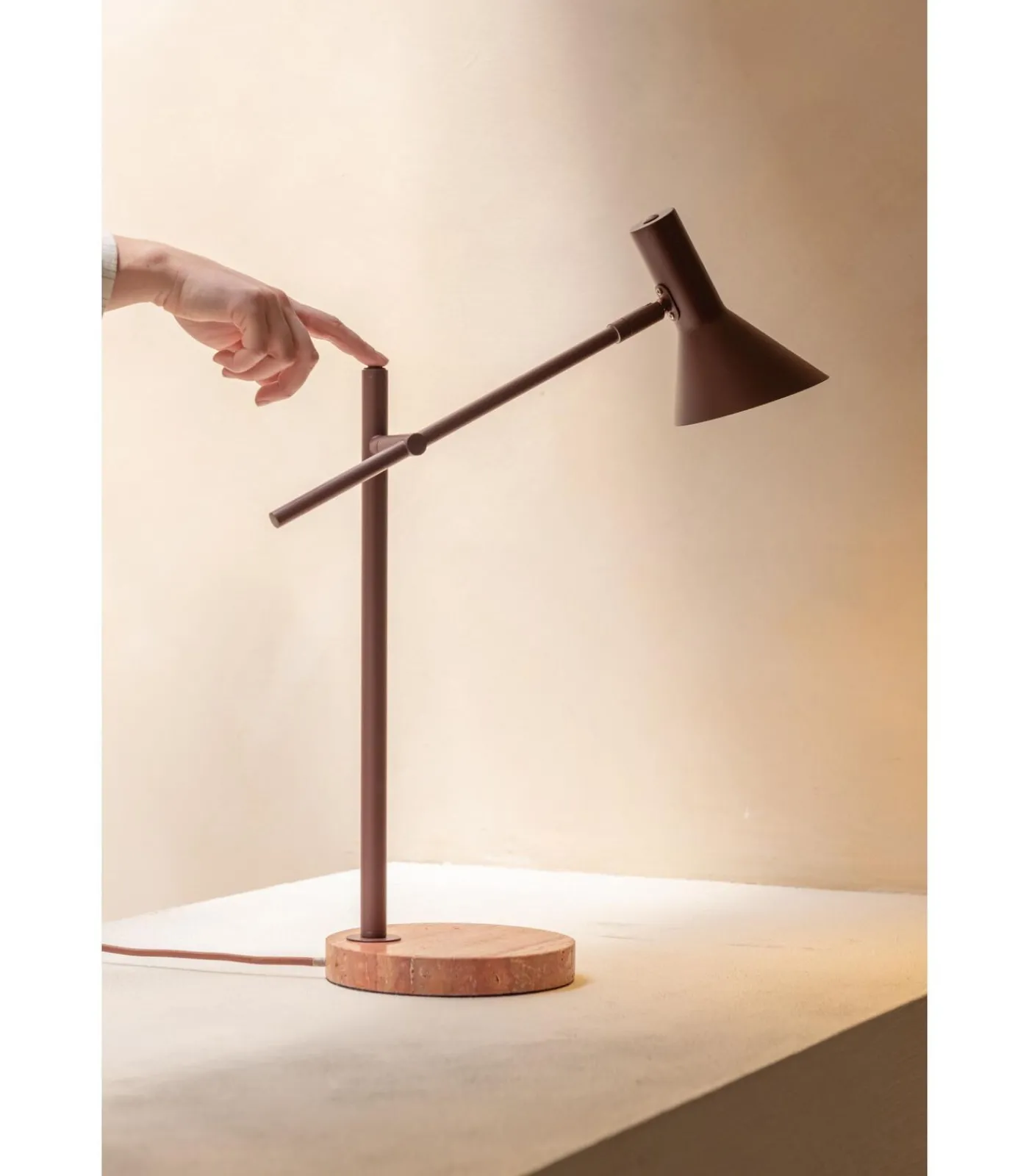 It's about RoMi Tafellamp Izmir - Rood - 44x18x59cm