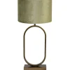 Light & Living Tafellamp Jamiri/Gemstone - Ant, Brons/Olive - Ø30x67cm