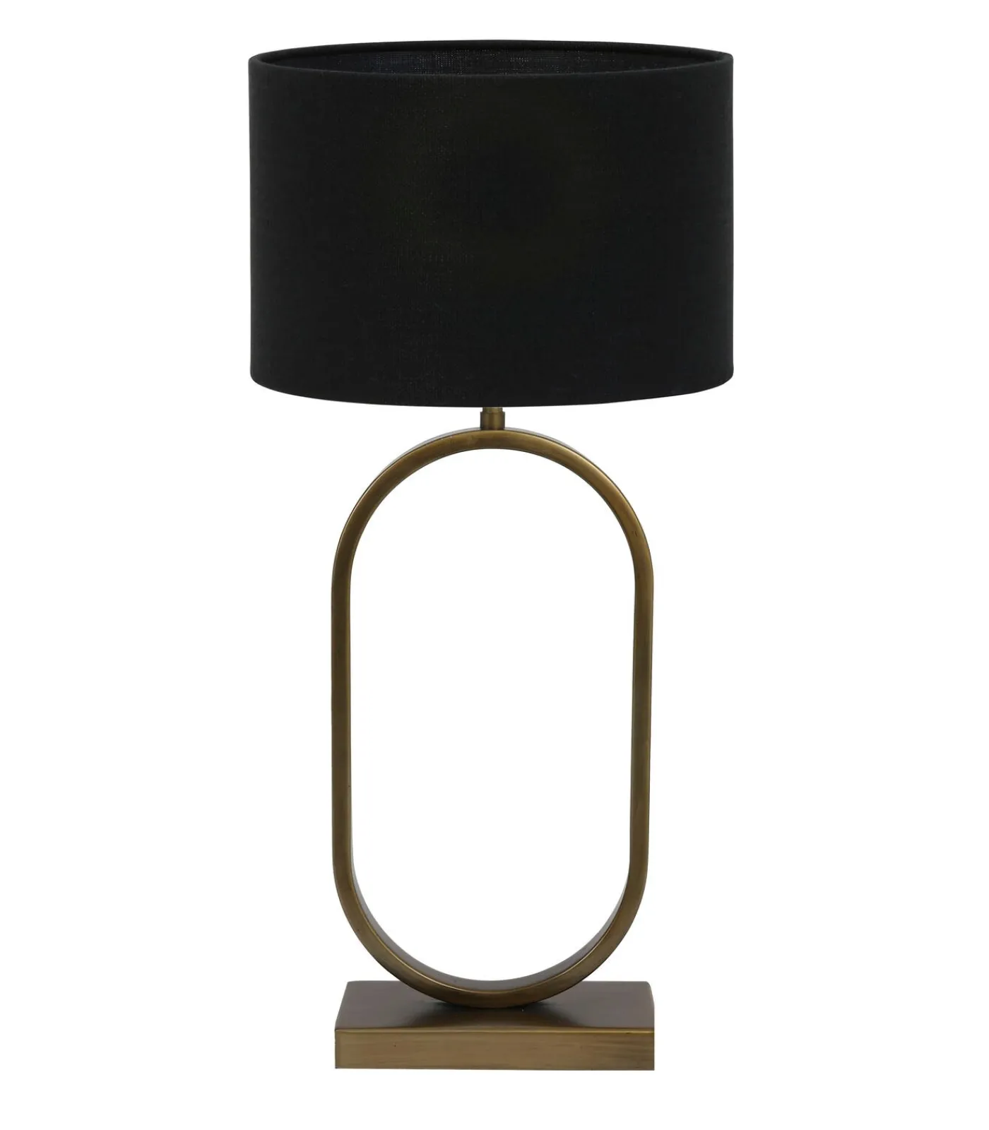 Light & Living Tafellamp Jamiri/Livigno - Ant, Brons/Zwart - Ø30x67cm