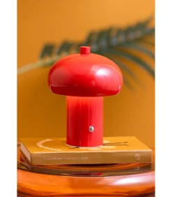 Hot Tafellamp Retro Seta Led - Oranje - 12.5x12.5x15cm Tafellampen