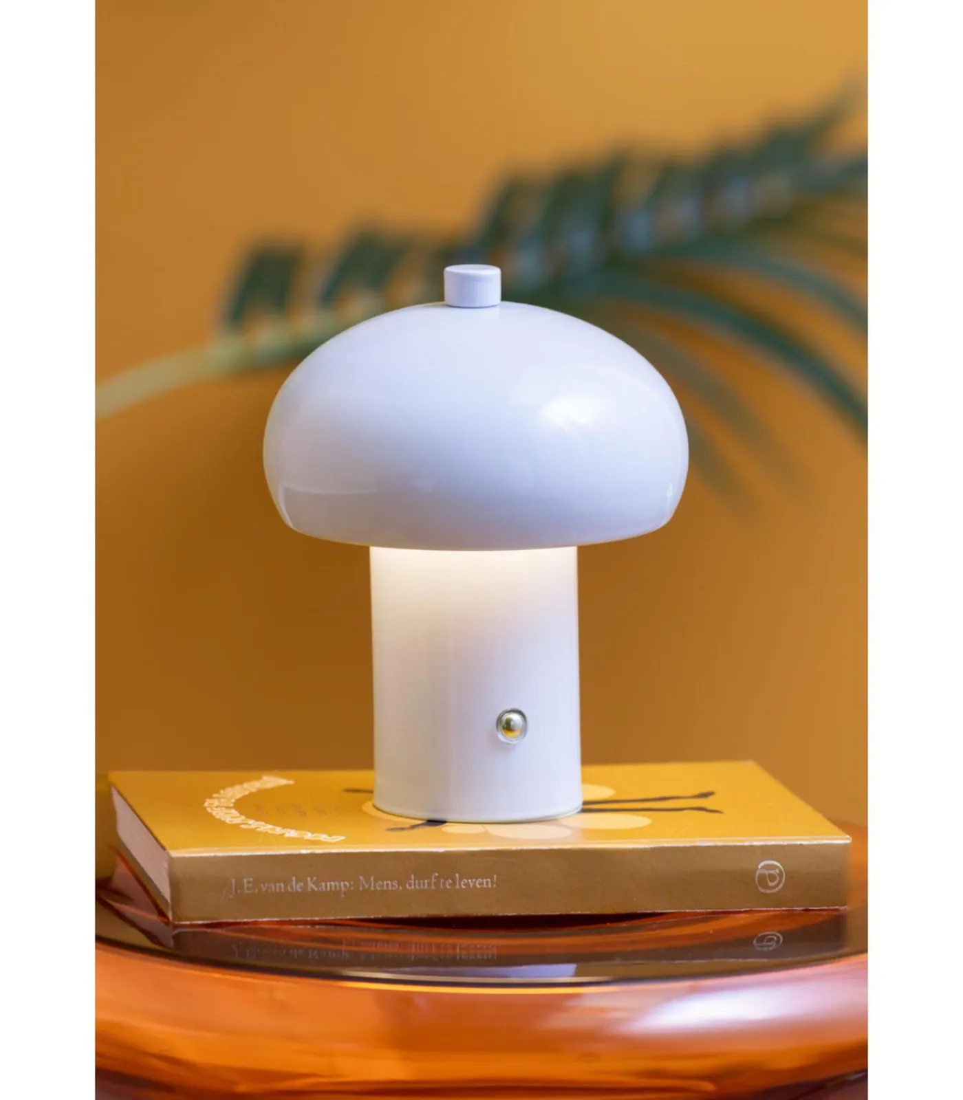 Clearance Tafellamp Retro Seta Led - Paars - 12.5x12.5x15cm Tafellampen