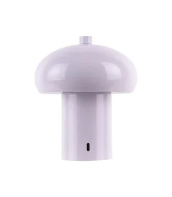 Clearance Tafellamp Retro Seta Led - Paars - 12.5x12.5x15cm Tafellampen