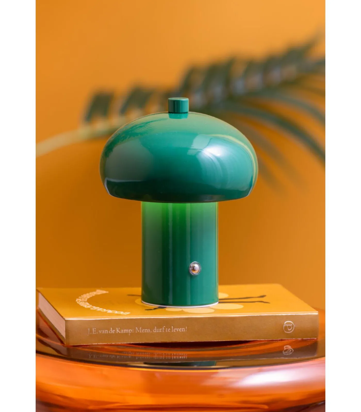 Clearance Tafellamp Retro Seta Led - Groen - 12.5x12.5x15cm Tafellampen