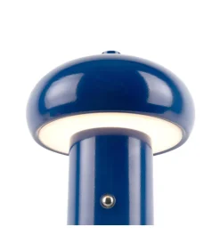 Online Tafellamp Retro Seta Led - Blauw - 12.5x12.5x15cm Tafellampen