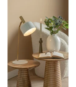 Clearance Tafellamp Smart - Wit - 23x19.5x56cm Tafellampen