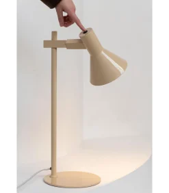 It's about RoMi Tafellamp Stavanger - Beige - 28x20x51cm