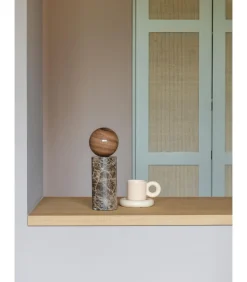 Best Tafellamp Tivoli - Bruin - Ø12cm Tafellampen