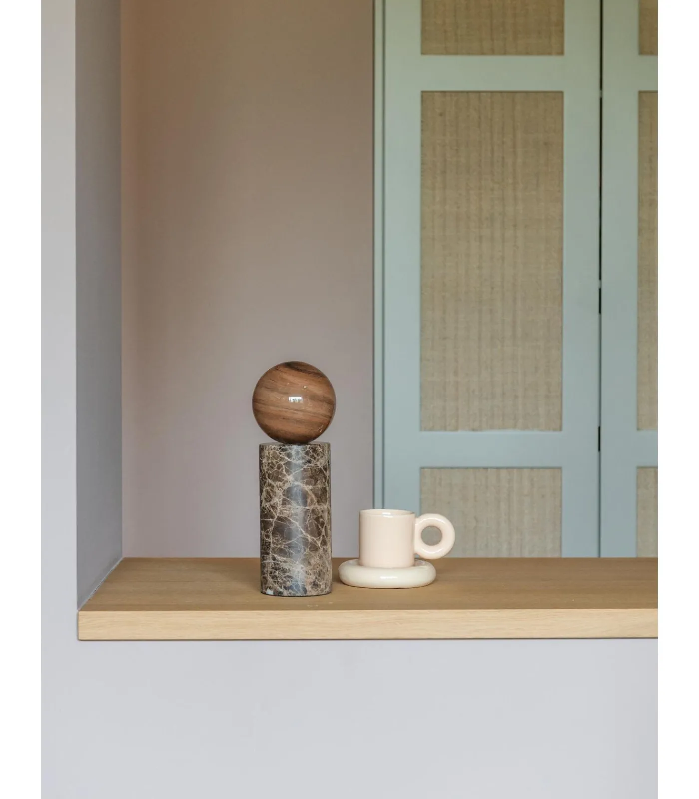 Best Tafellamp Tivoli - Bruin - Ø12cm Tafellampen