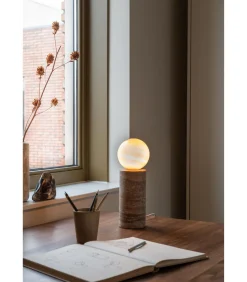 Best Tafellamp Tivoli - Bruin - Ø12cm Tafellampen