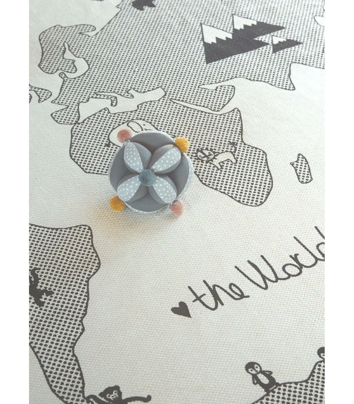 Kinderen OYOY Tapijt “World Rug”