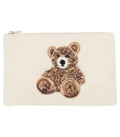 Hunkemöller Tasje met kraaltjes en berenmotief