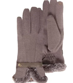 DAMES ISOTONER suède handschoenen voor dames