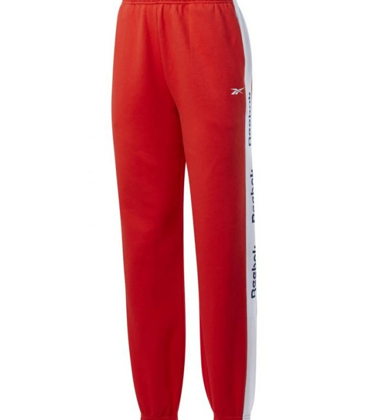 DAMES Reebok TE LINEAR FL - Joggingbroek - Rood