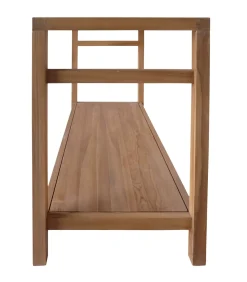Online Teak dubbele wastafel 120cm DEWI Meubels