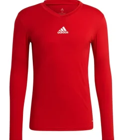 Heren Adidas TEAM BASE - T-shirt - Rood