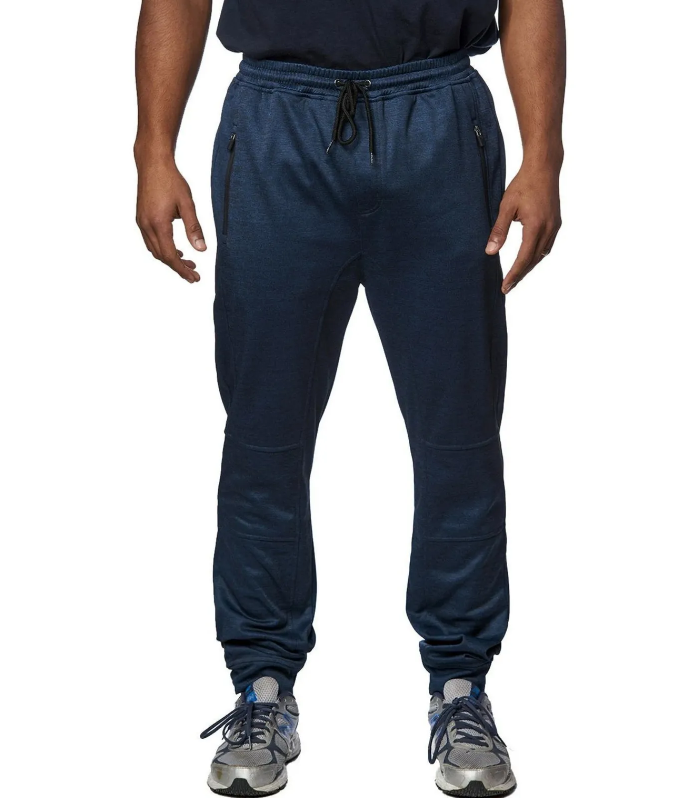 New TECH - Joggingbroek - Marineblauw Heren Sportkledij