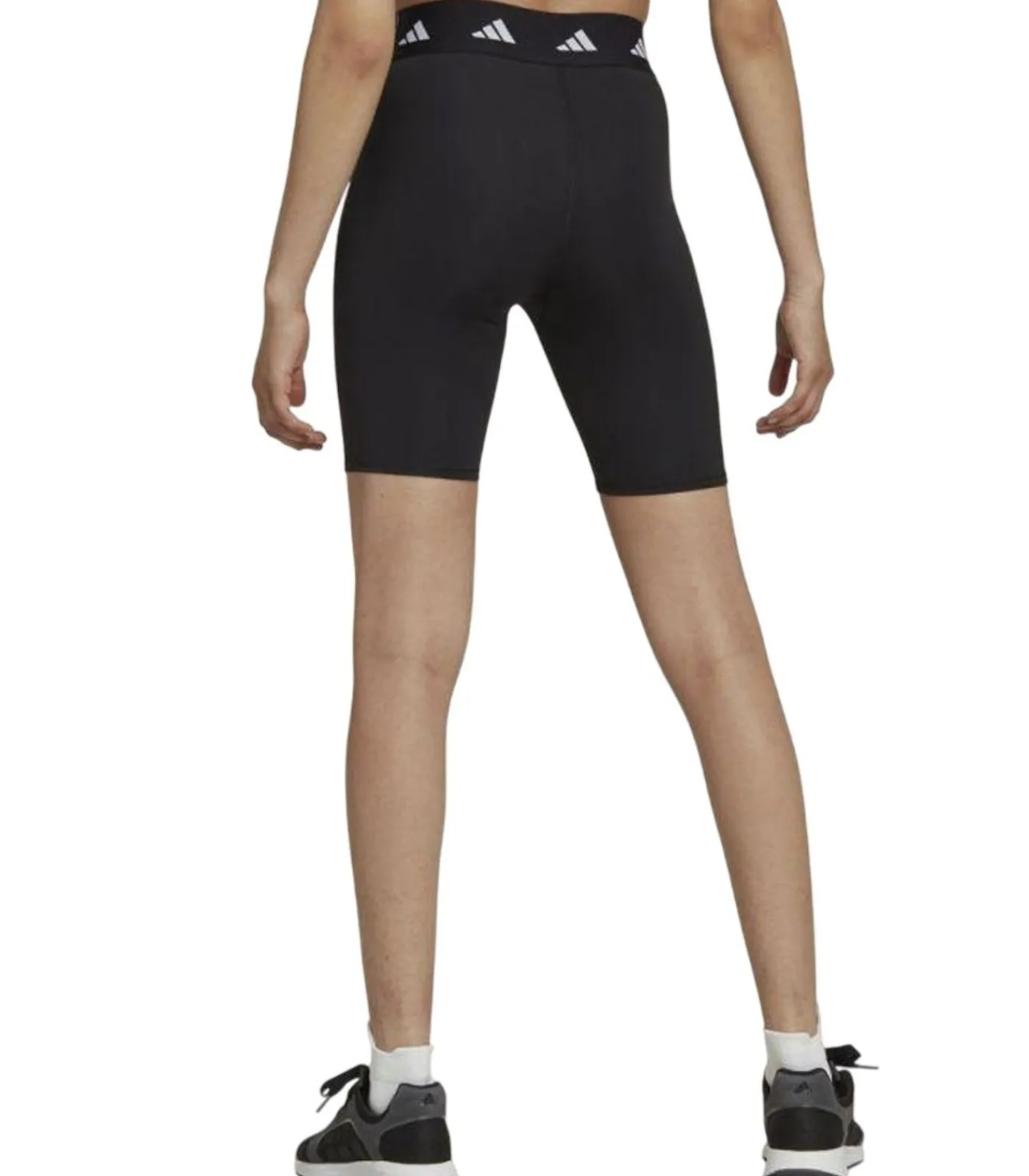 DAMES Adidas TECHFIT - Korte Broek - Zwart