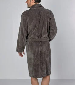 Hot Teddy Badjas Donkergrijs Heren Badjassen