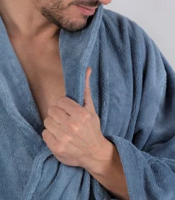 Discount Teddy Badjas Jeans Heren Badjassen