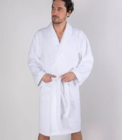 Heren Casilin Teddy Badjas Wit