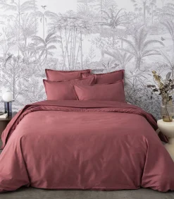 Discount Teophile - Effen hoeslaken in biologisch katoen satijn Hoeslakens