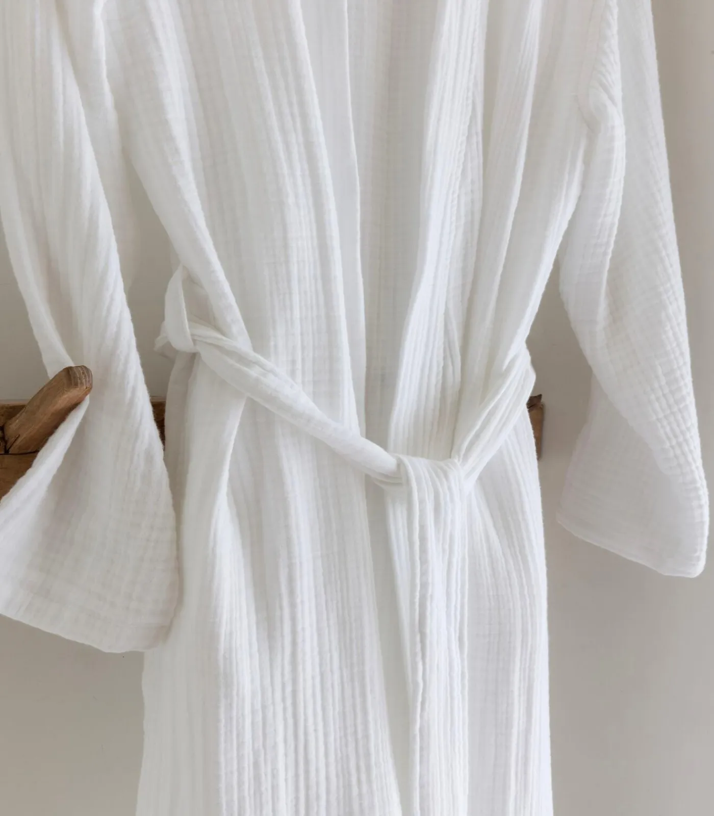 DAMES Casilin Tetra badjas Wit