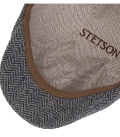 Discount Texas Wool Herringbone Blauw Heren Hoeden & Petten