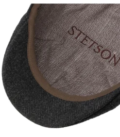 Online Texas Wool Herringbone Grijs Heren Hoeden & Petten