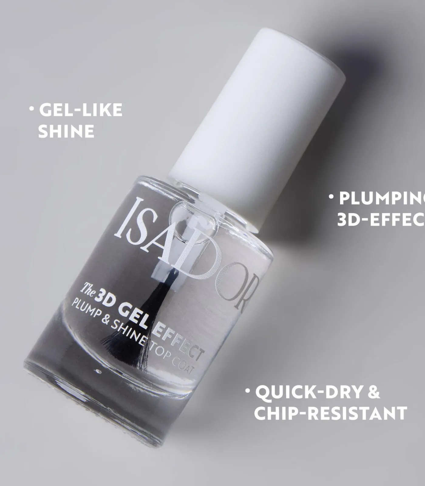 Outlet The 3D Gel Effect Plump & Shine Top Coat Nagelproducten