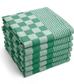 Byrklund Theedoek Clean & Tidy Groen - 6 stuks