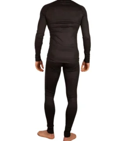 Heren Ten Cate Thermobroek heren - Warme winter Thermolegging - Zwart - Wit