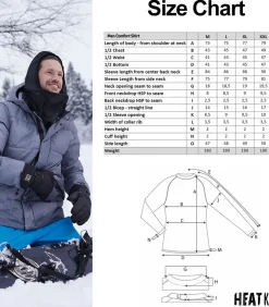 Clearance Thermoshirt Lange Mouw Heren Comfort Heren Thermisch Ondergoed