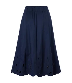 Discount Therry Rok Navy DAMES Rokken