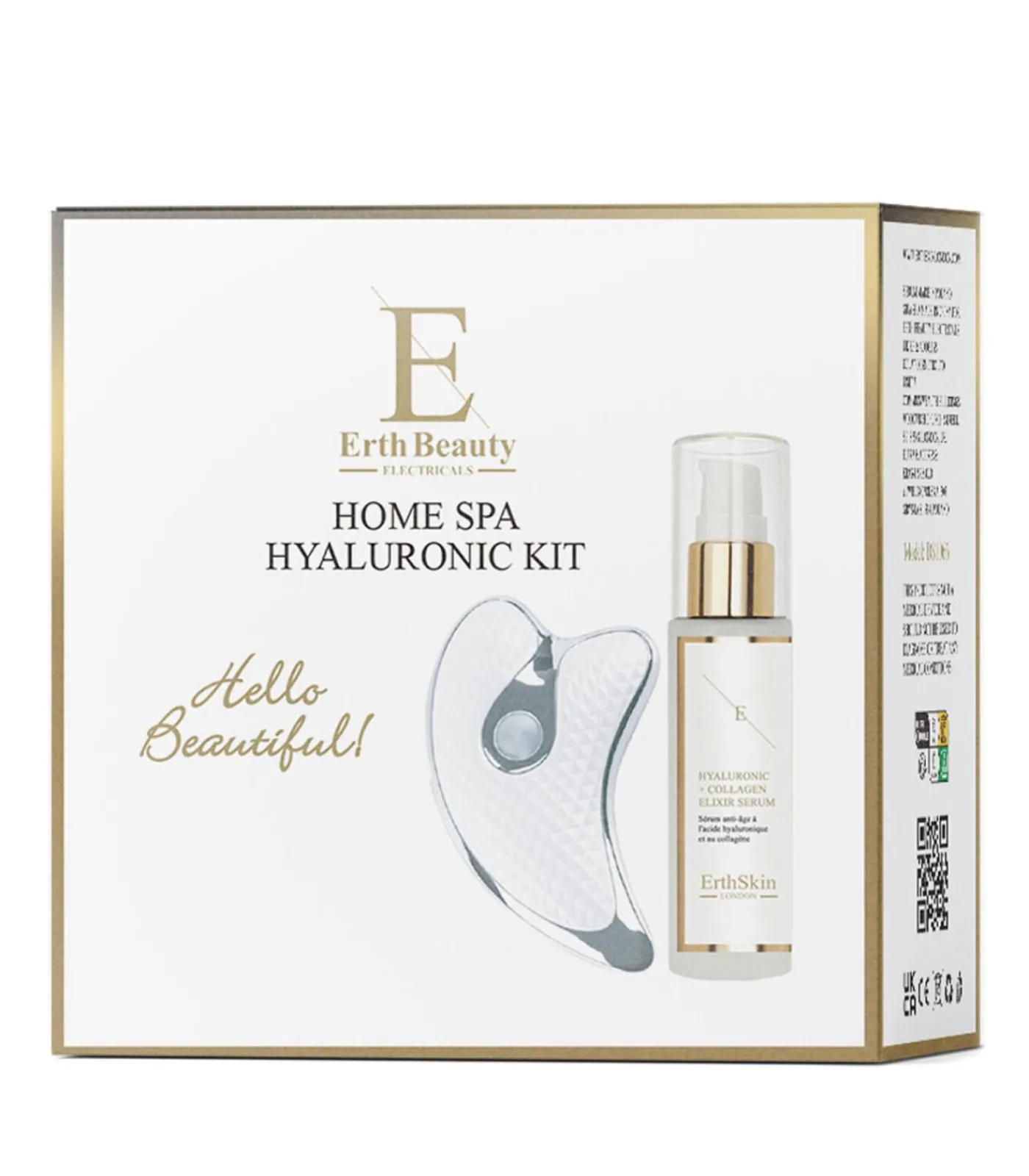 Thuis spa Hyaluronzuur Kit (SONIC GuaSHA + H Serum) Beauty Gift Sets