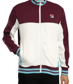 Heren FILA Tiebreaker Funnel Neck Trainingsjack