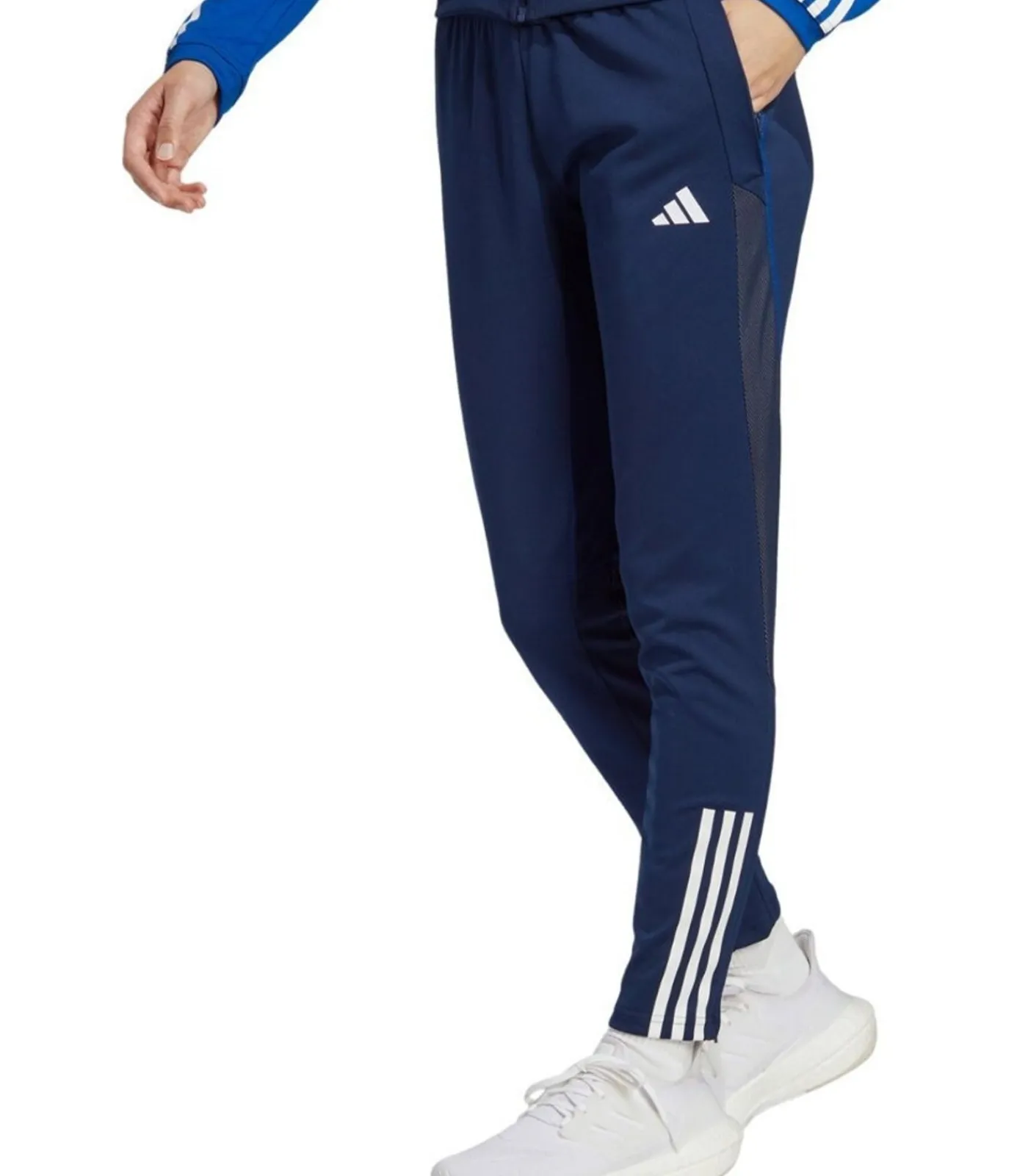TIRO 23 COMPETITION - Joggingbroek - Marineblauw DAMES Sportkledij
