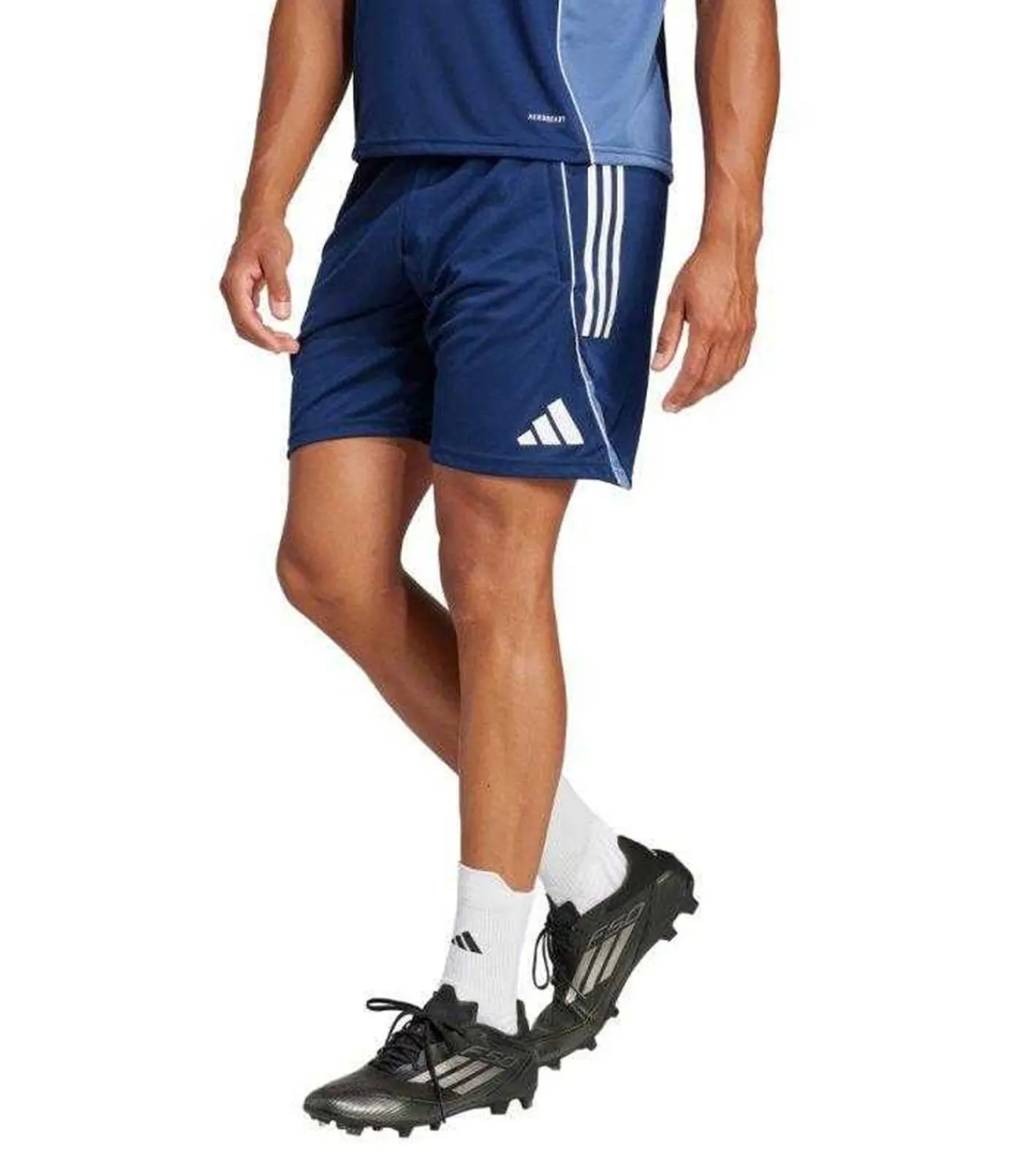 Heren Adidas TIRO 25 COMPETITION - Korte Broek - Marineblauw