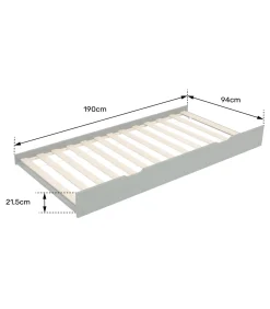 Kinderen HAPPY GARDEN Tiroir-lit terracotta