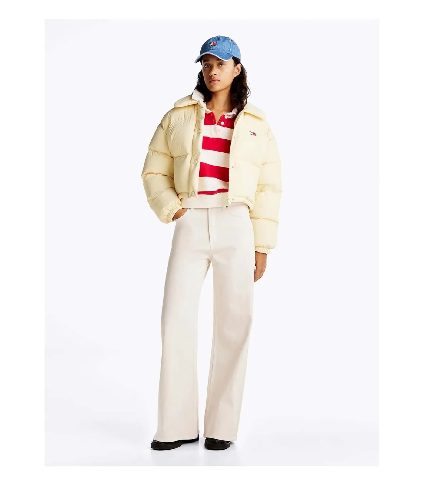 DAMES Tommy Jeans Tjw Ecru Wide Leg