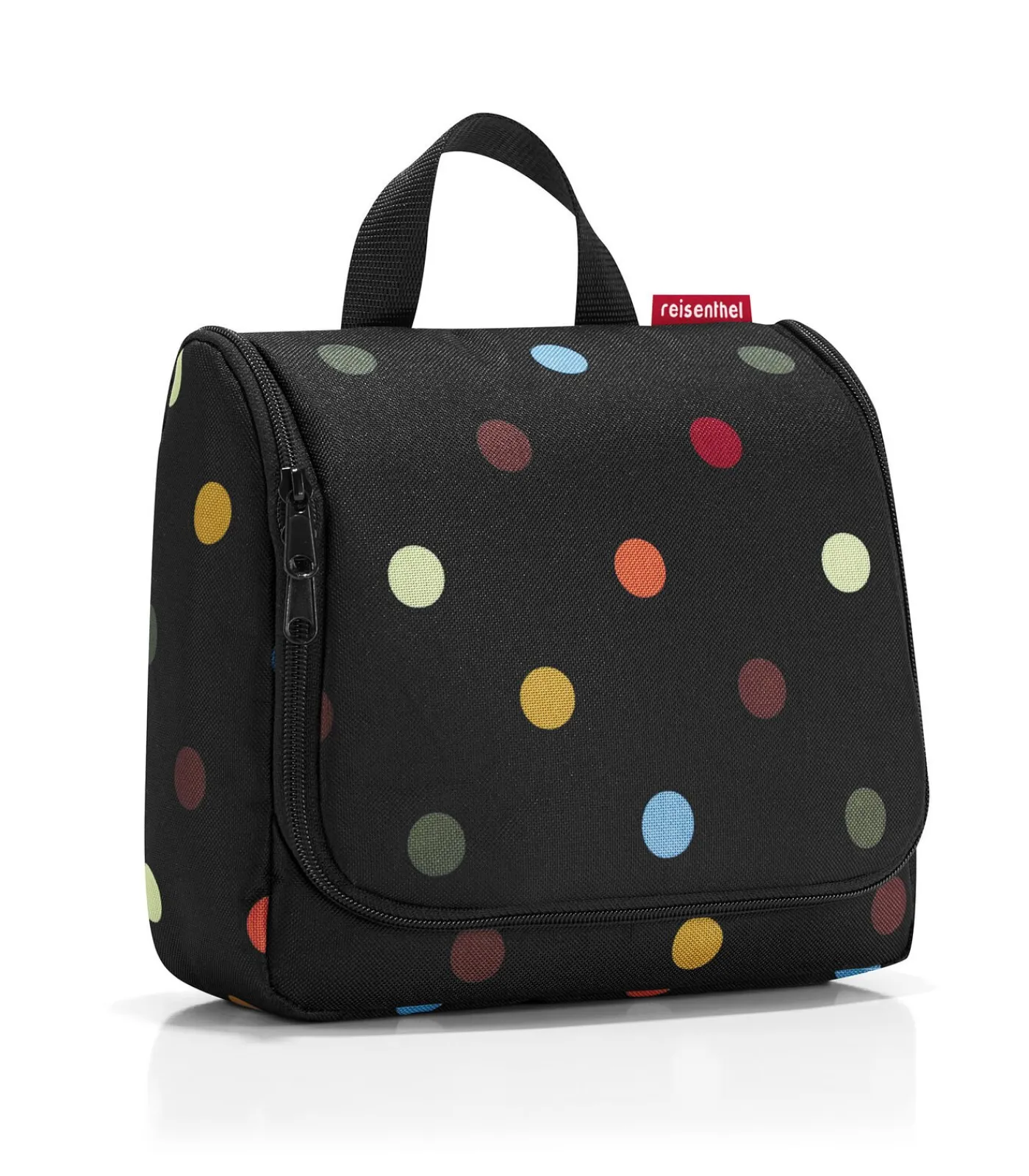 Sale Toiletbag - Toilettas - Dots Zwart Toilettassen