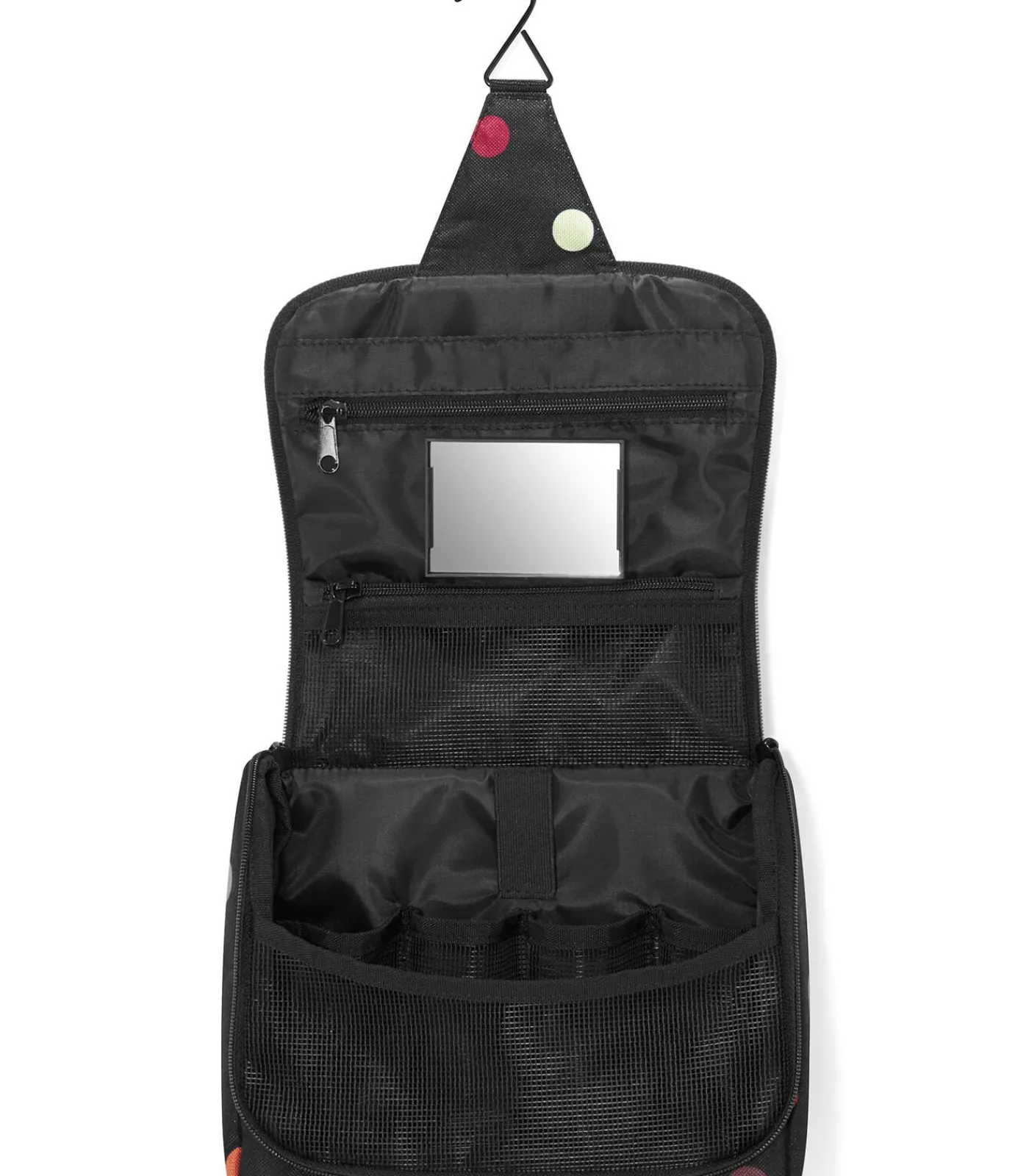 Sale Toiletbag - Toilettas - Dots Zwart Toilettassen