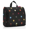 Discount Toiletbag XL - Toilettas - Dots Zwart Toilettassen