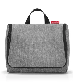 Sale Toiletbag XL - Toilettas - Twist Grijs Toilettassen