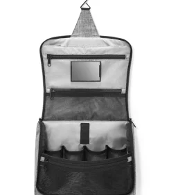 Sale Toiletbag XL - Toilettas - Twist Grijs Toilettassen