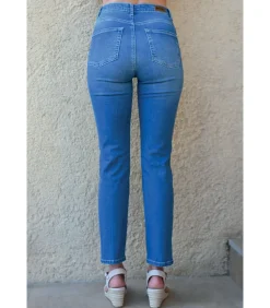 Best TOMMY - BLAUWE SPIJKERBROEK DAMES Jeans